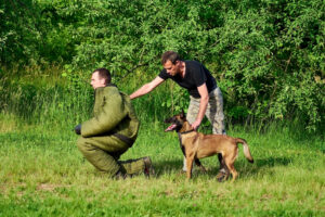 The men are getting ready for exercise. Everything must be clear.