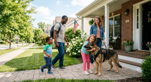 Introduce a Trained Protection Dog to Young Children Safely